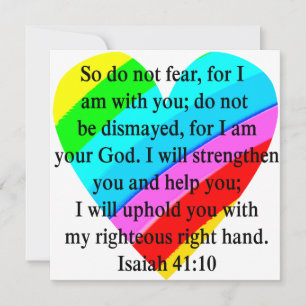 LOVE FILLED ISAIAH 41:10 DESIGN