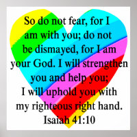 LOVE FILLED ISAIAH 41:10 DESIGN
