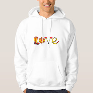 Love Firefighter Fireman Fire Rescue Firetruck Gif Hoodie