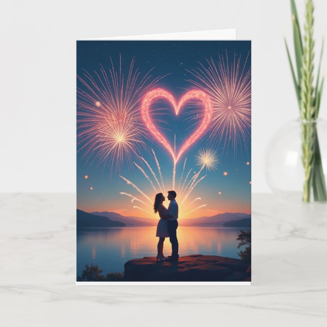 Love Fireworks 5 Card (Front)