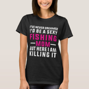 Love Fishing Being Maw Maw Fishing Shirts Women
