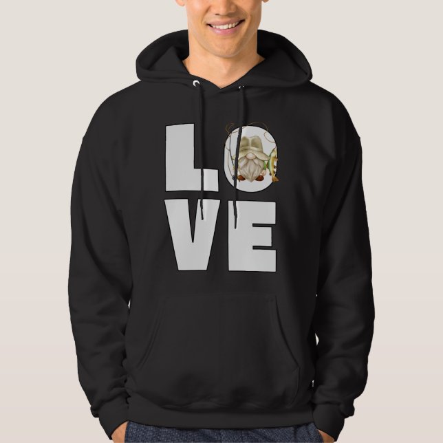 Love Fishing Grandpa Fisherman Hat Funny Trout Fis Hoodie (Front)