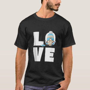Love Fishing Grandpa For Women And Men Ice Fishing T-Shirt