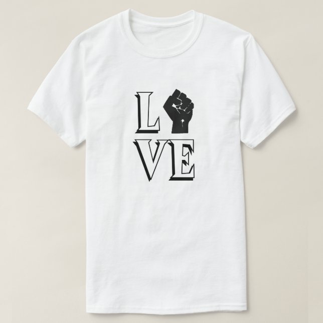 LOVE Fist T-Shirt (Design Front)