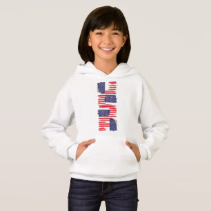 LOVE FLAG USA/USA TEXT BRUSH STROKE BY MASANSER P