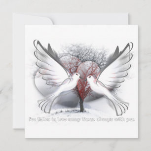 Love Flat Thank You Card