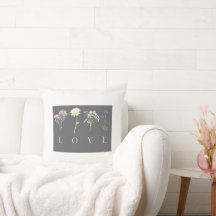 LOVE Floral  – Romantic Botanical Print