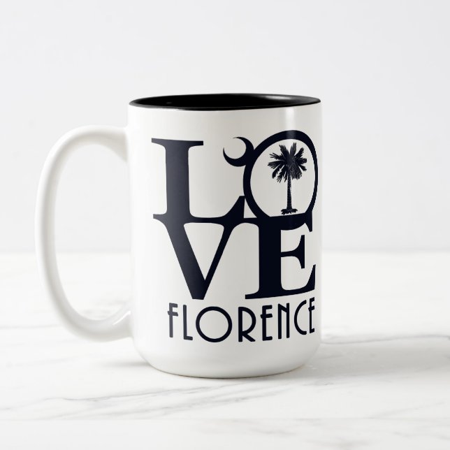 LOVE Florence SC 15oz Coffee Mug (Left)