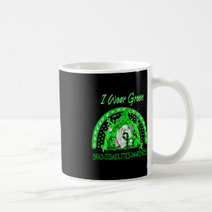 Love Flower Gnome Brain Disabilities Awareness Coffee Mug