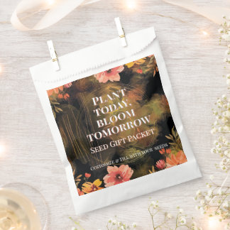 Love Flower Seed Packet Gift Bags