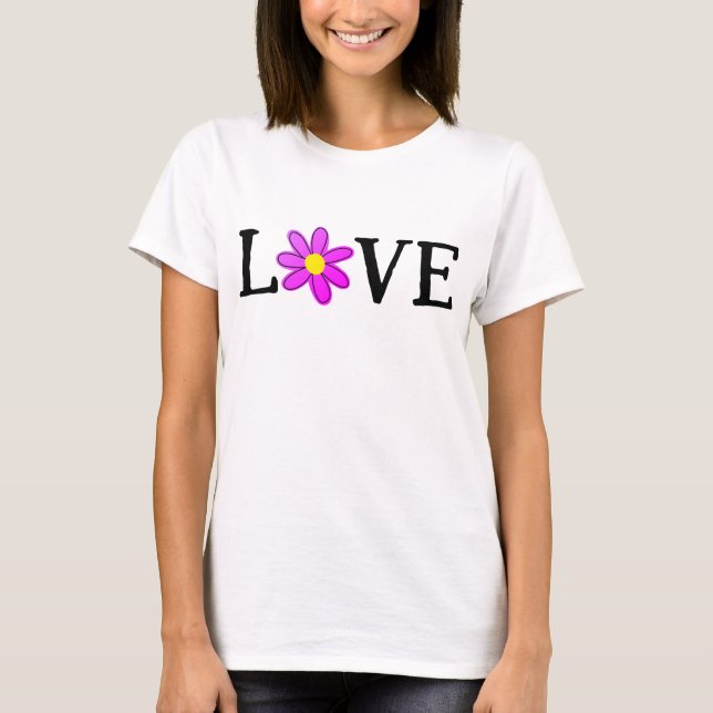 LOVE Flower Women's T-Shirt (Front)