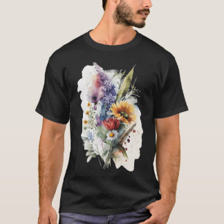 love flowers boy T-Shirt