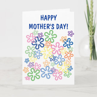 Love Flowers Mother's Day Card