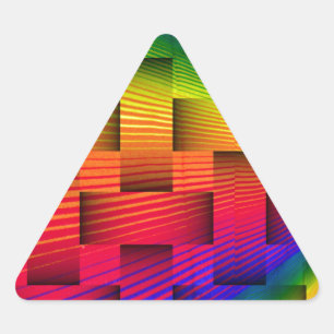 Love Flows_ Triangle Sticker