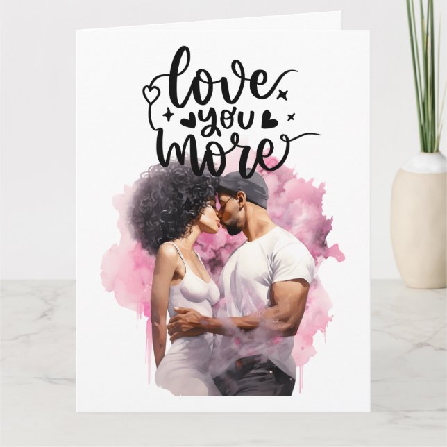 Love -Folded Greeting Card (Front)