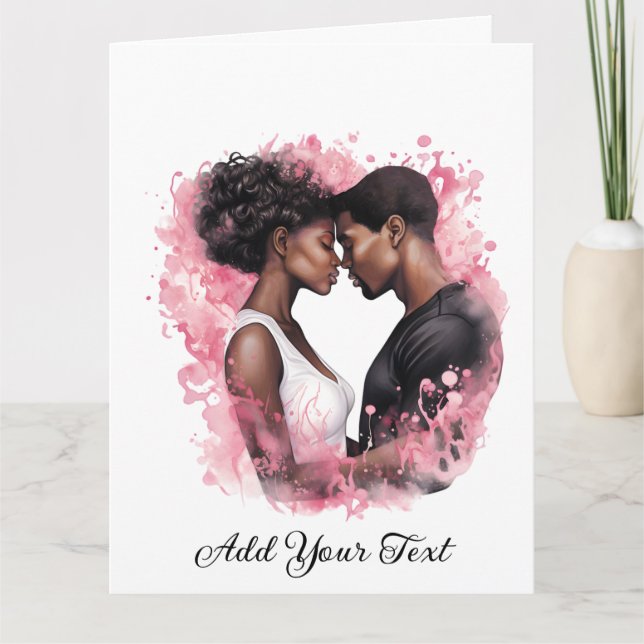 Love -Folded Greeting Card (Front)