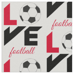 Love football fabric