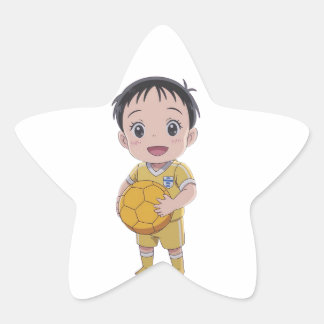 Love football  star sticker