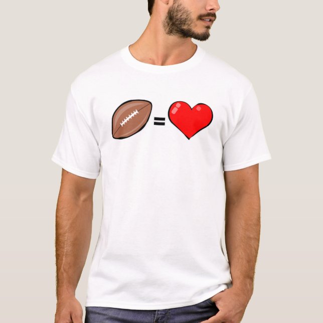Love Football  T-Shirt (Front)