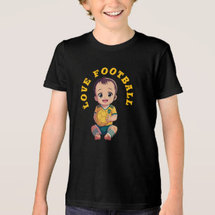 Love football T-Shirt Baby Bodysuit