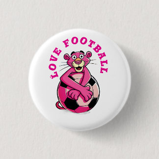 Love football T-Shirt Baby Bodysuit 3 Cm Round Badge