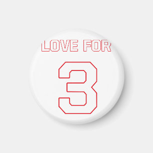 LOVE FOR 3 MAGNET