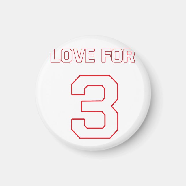 LOVE FOR 3 MAGNET (Front)
