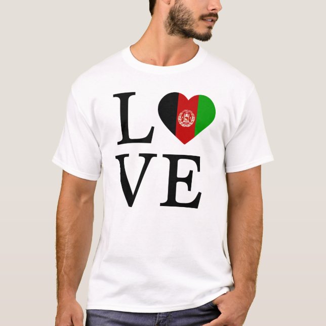 Love for Afghanistan T-Shirt (Front)