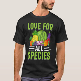 Love For All Species I Vegan T-Shirt