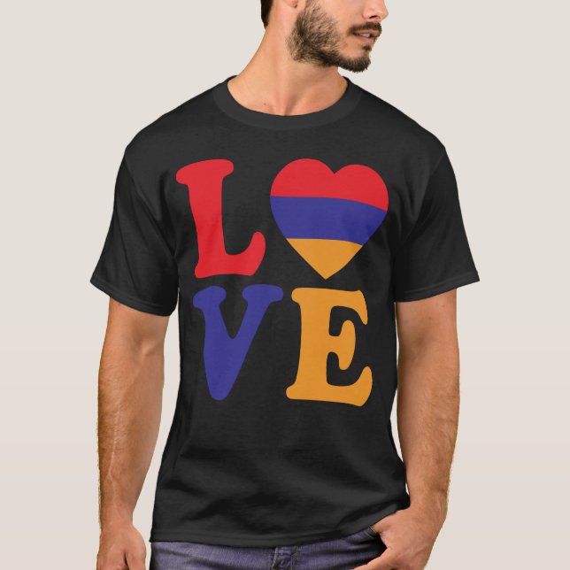 Love for Armenia T-Shirt (Front)