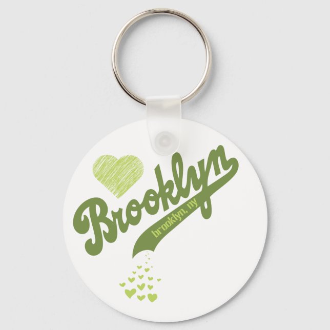 Love For Brooklyn 2 Keychain (Front)