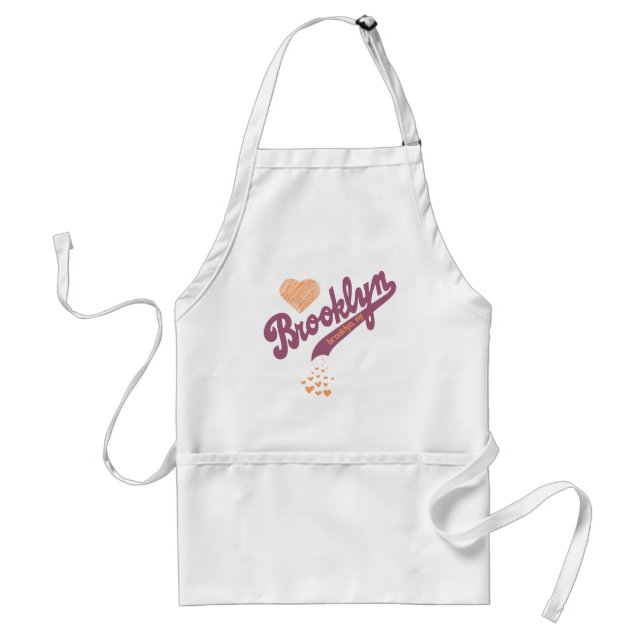 Love For Brooklyn Apron (Front)