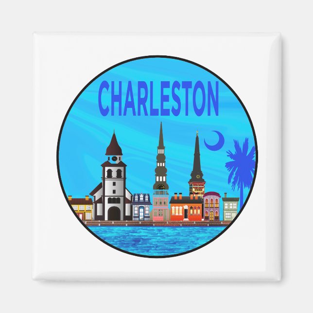 Love for Charleston Magnet (Front)