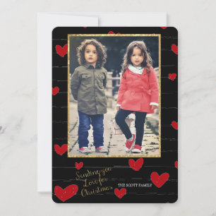 Love for Christmas Photo Card