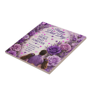 LOVE FOR DAD FROM DAUGHTERS TILE