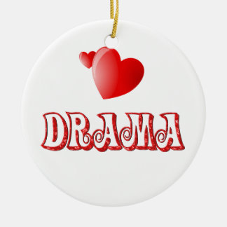 Love for Drama Ceramic Tree Decoration
