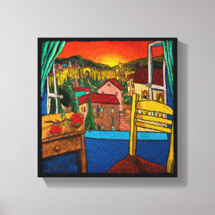 Love for Jerusalem, Jonathan Kis-Lev Canvas Print