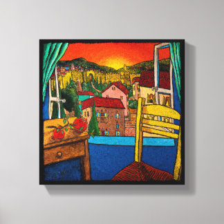 Love for Jerusalem, Jonathan Kis-Lev Canvas Print