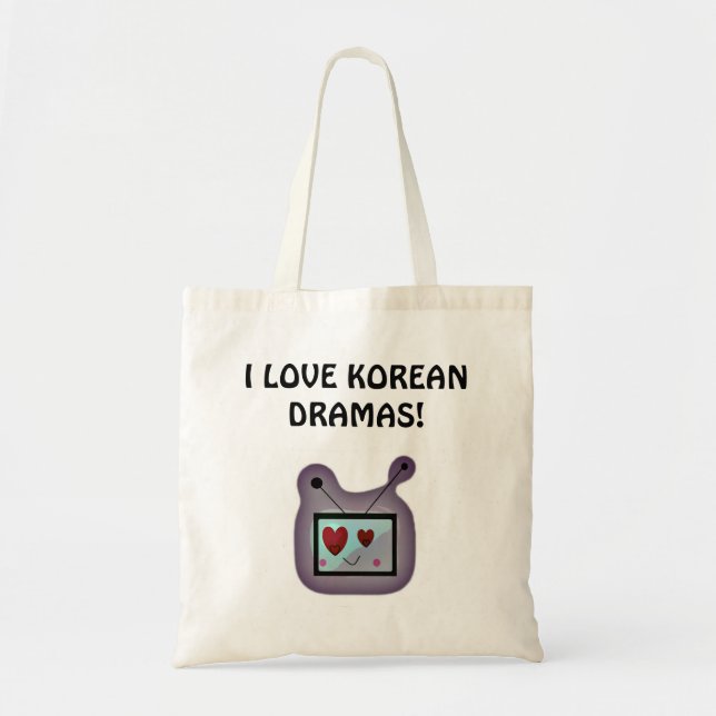 Love for Korean Dramas Tote Bag (Front)