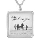 Love for Mum Family Photo Necklace