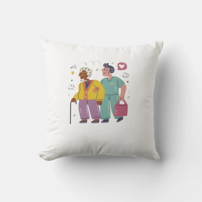 Love for Nurses Cushion (Front)