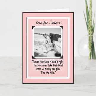 Love for Sister Birthday Card