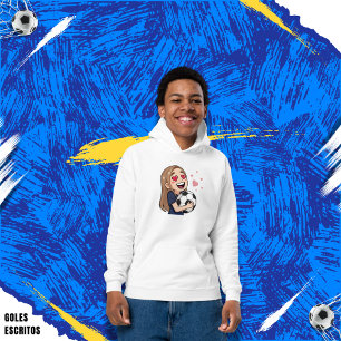 Love for soccer kawaii anime design