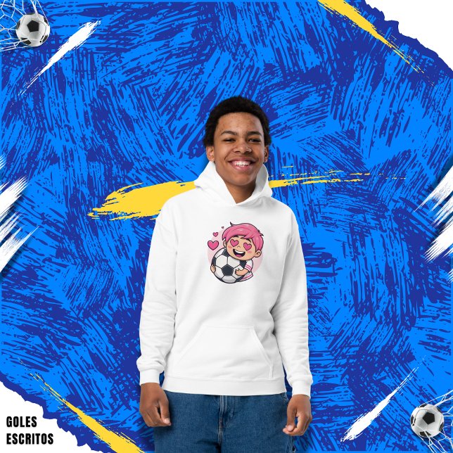 Love for soccer kawaii anime design (Creator Uploaded)