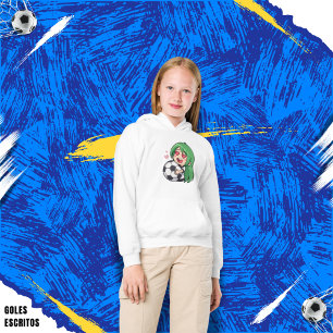 Love for soccer kawaii anime design