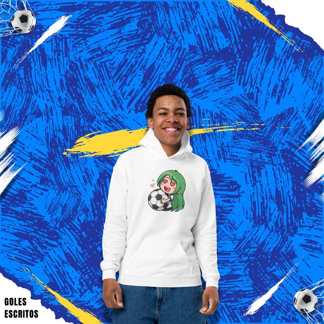 Love for soccer kawaii anime design (Creator Uploaded)