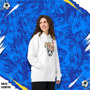 Love for soccer kawaii anime design hoodie