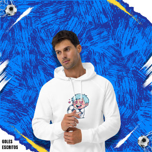 Love for soccer kawaii anime design hoodie