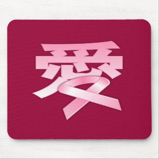 Love for the Breast Cancer in Chinese Mousepad