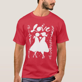 Love for Women with Love family T-Shirt